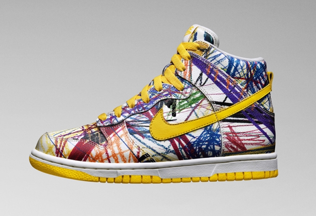 Nike Dunk Hi Premium QS Colorful Shoes - Click Image to Close